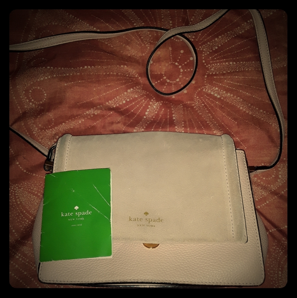 Kate Spade suede crossbody